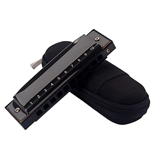 lopituwe Diatonic Blues Harmonica Key of C Design unique Orgue à bouche à réponse Excellente qualité Dix trous pour les débutants - Les Beatles, Paul McCartney, John Lennon, RIngo Starr, George Harrison lopituwe Diatonic Blues Harmonica Key of C Design unique Orgue à bouche à réponse Excellente qualité Dix trous pour les débutants – Image 3