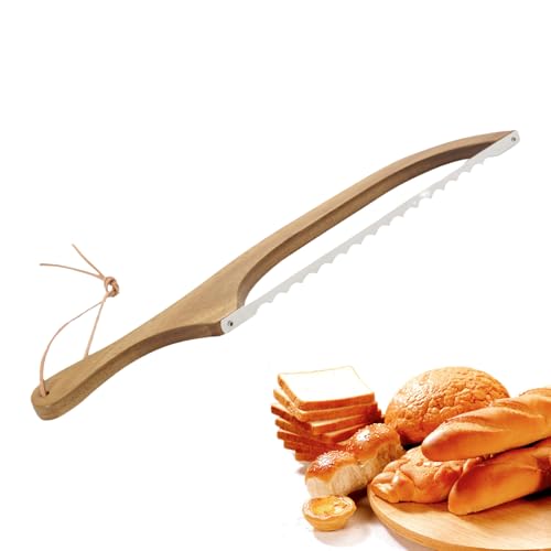 Cortador de Pan | De De 40 Centímetros Para Cortar Pan,Cortador De Bagels Culinario,para Queso, Tarta, Bagel, Uso en Hogar, Culinario, Cocina, Horneado y Comercial