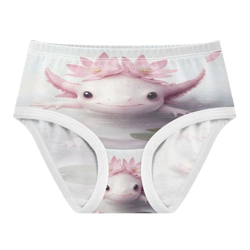Cute Axolotl Lotus Toddler Girls's Underwear 2T 202b8896