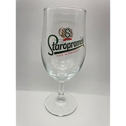 Staropramen Pint Chalice Glass x 2 Cover
