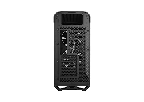 Image of Fractal Design Torrent Black - Light Tint Tempered Glass Side Panel - Open Grille for Maximum air Intake - Two 180mm PWM and Three 140mm Fans Included - Type C - ATX Airflow Mid Tower PC Gaming Case