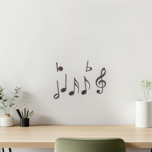 Imanes de notas musicales Kisangel con alta fijación para pizarras de profesores 7