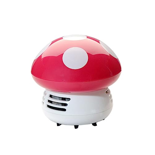 LIFKOME Dust Air Dusters Cute Vacuum Cleaner Hand Held Vacuum Piano Keyboard Cleaner Car Vacuum Cleaner Mushroom Decor Cute Things Keyboard Desk Mini Table