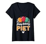 Photo Gallery donna buon compleanno dicendo piet maglietta con collo a v Photo Gallery donna buon compleanno dicendo piet maglietta con collo a v
