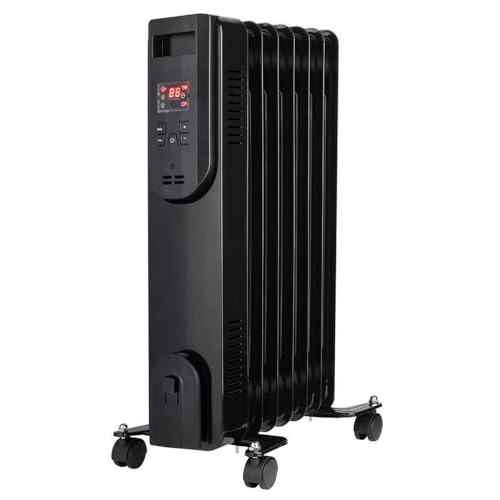 PerfectAire 160 sq ft Electric Digital Oil Filled Heater 5120 BTU