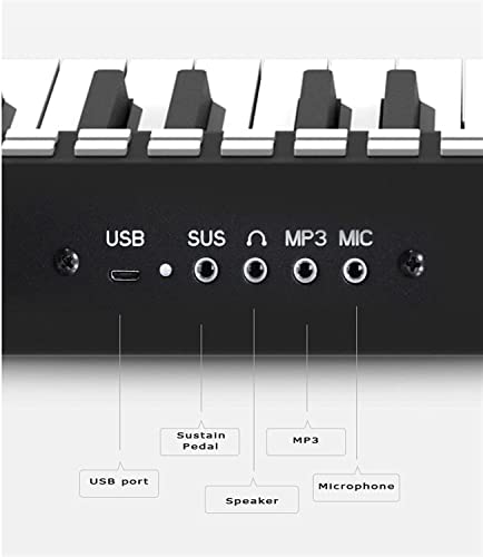 WKLIANGYUANPING Clavier de Piano Portable 61 Touches Clavier d’orgue électronique - Les Beatles, Paul McCartney, John Lennon, RIngo Starr, George Harrison WKLIANGYUANPING Clavier de Piano Portable 61 Touches Clavier d'orgue électronique – Image 6