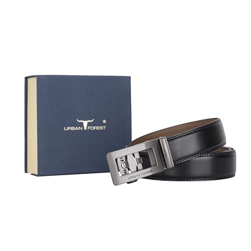 Image of URBAN FOREST Rolf Formal Leather Belt for Men