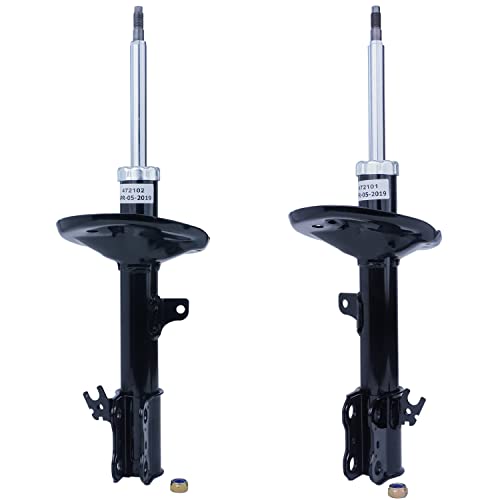 Image of Detroit Axle - 2pc Front Shock Absorbers for 1999-2003 Lexus RX300
