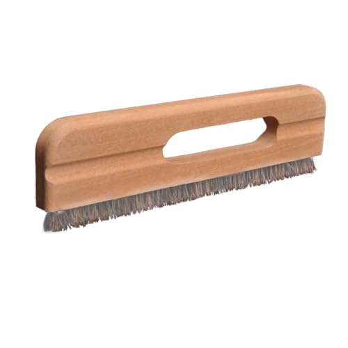 IWOWHERO Brosse à Poils Lisse Peint Outil Construction Murale Manche Bois Brosse à Poils Lisse Peint Outil Construction Murale Manche Bois