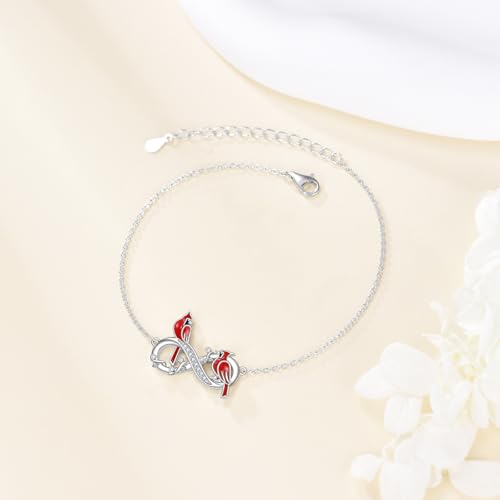 925 Sterling Silver Dragonfly/Frog/Dog Bracelet Cute Animal Jewelry Birthday Gifts for Women Mom4