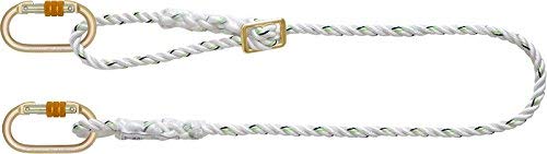 OXY DENIM Nylon Work Position lanyard Easy to connect steel, Nylon Lanyard Professional Protective Safety Belt Nylon Sling Belt Climbing Harness Belt Lanyard - Length 2 Meters (NG-241)