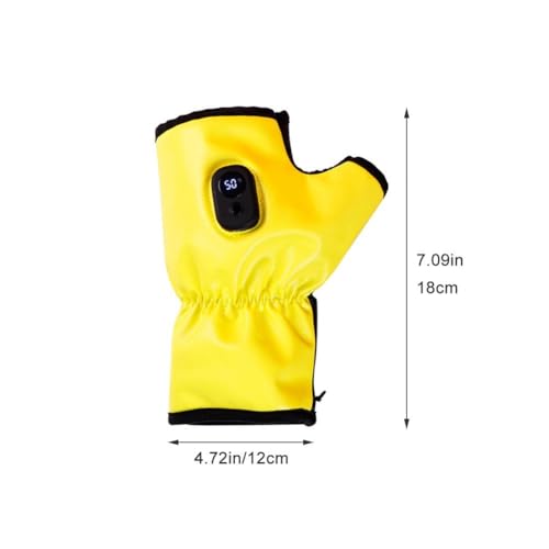Guantes calefactables eléctricos con batería recargable para esquí 8
