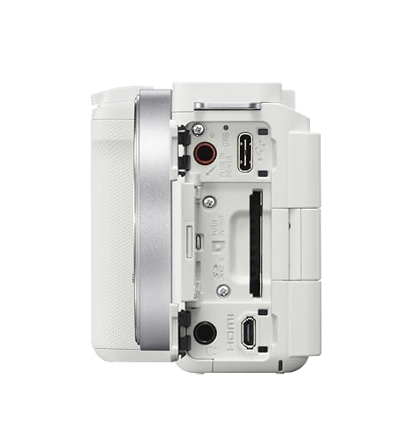 Image of Sony Alpha ZVE10 II - APS-C Interchangeable Lens Mirrorless Content Creators' Camera - White - with Lens