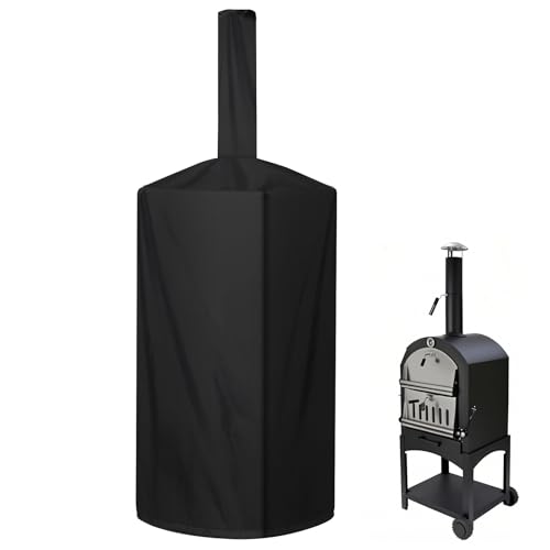 QVEEQ Pizza Oven Cover Weatherproof for Wood Fired BBQ Smokers