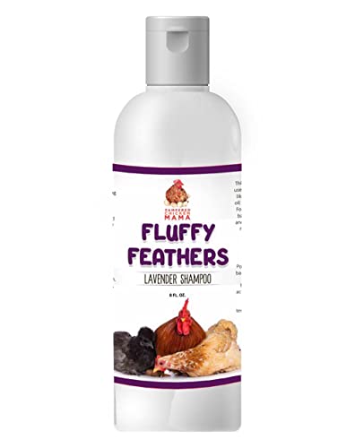 Feather Shampoo for Chickens | Bird Shampoo for Cockatiels, Cockatoo, Parrots: Poultry Conditioner & Baby Chicken Supplies, Gamefowl Supplies for Clean Feathers (Lavender)