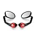 Produktbild JHYBDP Verstellbarer Rückspiegel Motorrad Lenker Bar End Spiegel Für B&MW R1200S R1200ST R1150RT F650CS R1100S R1150R S1000 Rückspiegel 1 Paar Seitenspiegel(Rot)