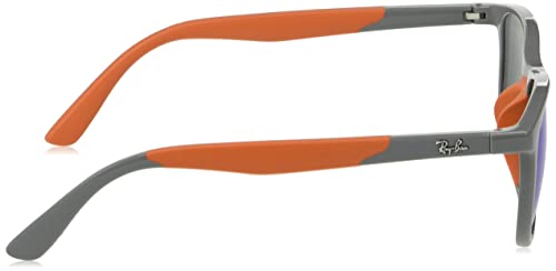 Ray-Ban Kids' RJ9077SF Low Bridge Fit Square Sunglasses3