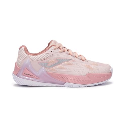 Joma Open Lady 2513 Rosa - TOPLW2513OM - Zapatillas de Pádel de Mujer (Sistema Tallas Calzado EU, Adulto, Números, Mediano, 41) ✅