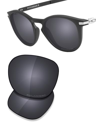 Image of SAUCER Premium Replacement Lenses & Earsocks for Oakley Pitchman R OO9439 Sunglasses