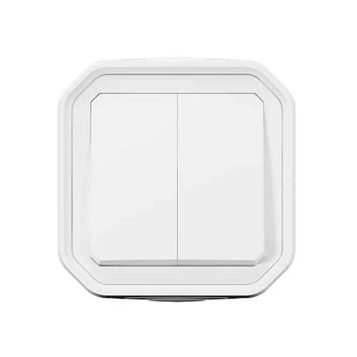 Commande double étanche Legrand Plexo 10A pour pose en saillie - 3