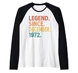 Photo Gallery legend since december 1972 53rd birthday retro 53 years old maglia con maniche raglan Photo Gallery legend since december 1972 53rd birthday retro 53 years old maglia con maniche raglan