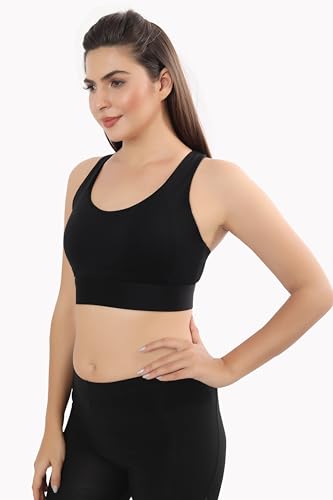 Image of Fabluk Sports Bra European Design - High Impact Support for Running & Cycling