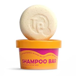 Tree Bottle Shampoo Bar – Nourishing Citrus Essential Oils for All Hair Types – Organic & Plastic-Free Solid Shampoo Bar – Gentle Cleanse & Frizz Control – Cruelty-Free Formula – 4.5 oz (Pack of 1)