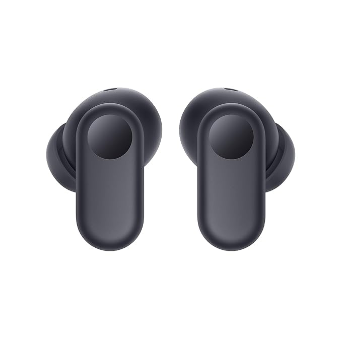 Image of Buds 2r True Wireless inEar Compatible with Oneplus Earbuds with Mic, 12.4mm Drivers, Playback:Upto 38hr case,4-Mic Design, IP55 Rating [Deep Grey]