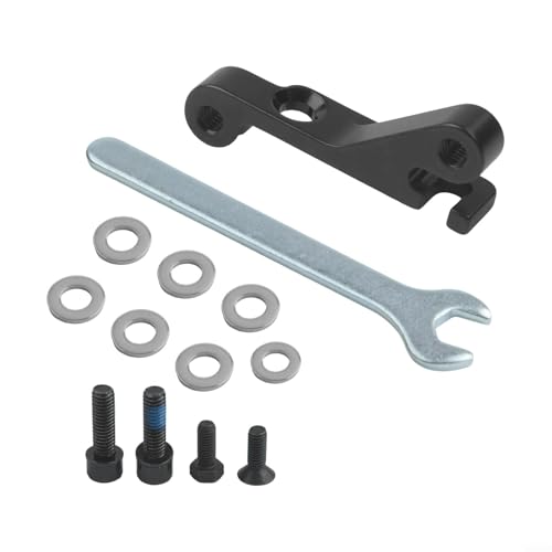 Brake Caliper Mounting Adapter Fit For IS Style Brake Mounts To Flat Mount, Wrench And Hardware Set, Rear Work With 160Mm Disks, Front for 180mm disks