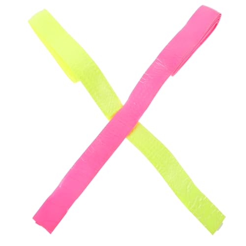 Happyyami 2Pcs Tennis Grip Band Thickened Overgrip for Badminton Squash Rackets High Performance Sweat Absorption Durable Wear Resistant Design for Enhanced Stability