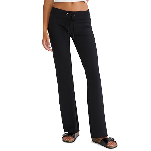 AEROPOSTALE Women's Fit and Flare Low Rise Slim Fit Fleece Pant3