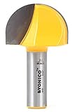 YONICO 19107 1-1/2-Inch Diameter Core Box Router Bit 1/2-Inch Shank