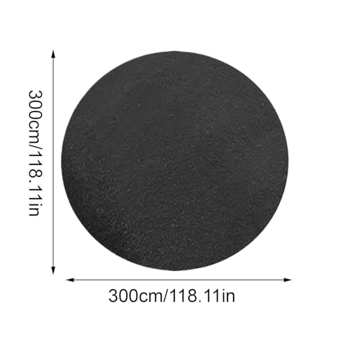 Tapis de revêtement de sol de piscine anti-perforation pour bassins ronds