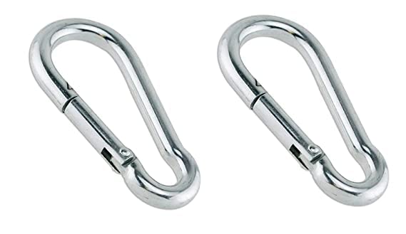 DOG TRUST Multipurpose Heavy Duty Pet Buckle, Stainless Steel Key Chain for Linking Dog Leash Collar, Color- Silver (Pack of 2) (B0BC94JNF2) Amazon Price History, Amazon Price Tracker
