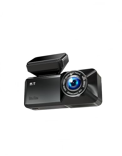 Osmo Dashcam Pro 2.0 4K Dashcam mit Dual-4K vorne und 1080P hinten WLAN App-Steuerung 170 Weitwinkel Nachtsicht Parküberwachung und Loop-Aufzeichnung Für Sicheres Fahren Im Alltag