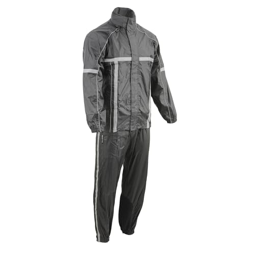 Milwaukee Performance Men's Waterproof Rain Suit w/HI Vis Reflective Tape