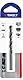 tivoly 11436720250-Spiralbohrer Metalle TX Ø 2,5 mm 2-Blister