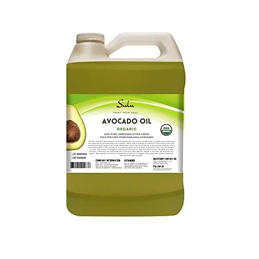 4 LBS / 64 FL.OZ Certified Organic Unrefined Extra Virgin Raw Avocado Oil