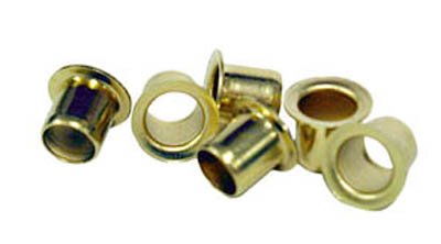 325br 1/4" Brass-Look Insert Grommet 20/Bag