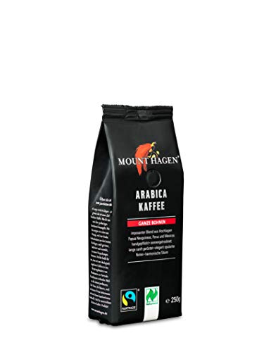 Mount Hagen Röstkaffee Arabica ganze Bohne, 250 g Cover