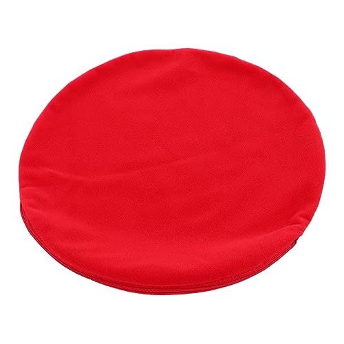 KESYOO Pet Electric Heating Pad Cover Round Winter Warmer Blanket Replacement for Cats Kittens Dogs Soft Cotton Skin Friendly Protective Cover