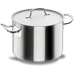 Olla Lacor 32 Cm Lacor - 50131 - Olla Baja Con Tapa Chef Classic 32cm Inox