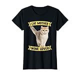 Photo Gallery donna gatto madre british shorthair amante del vino gattino gatto maglietta Photo Gallery donna gatto madre british shorthair amante del vino gattino gatto maglietta