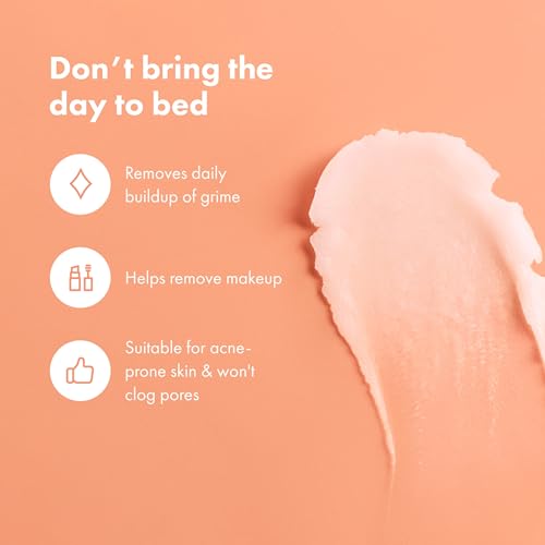 HERO COSMETICS Dissolve Away Daily Cleansing Balm - Helps Remove Makeup and Grime - Won’t Clog Pores - Suitable for Sensitive and Acne-Prone Skin (2.2 fl oz)