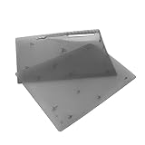Couvercle de la Façade de la Console, Couvercle du Panneau Amovible Finition Mate Portable Résistante aux Rayures pour Manette de Jeu (Noir translucide)