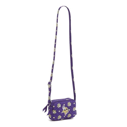 Image of Vera Bradley womens Cotton Small Stadium Crossbody Bag