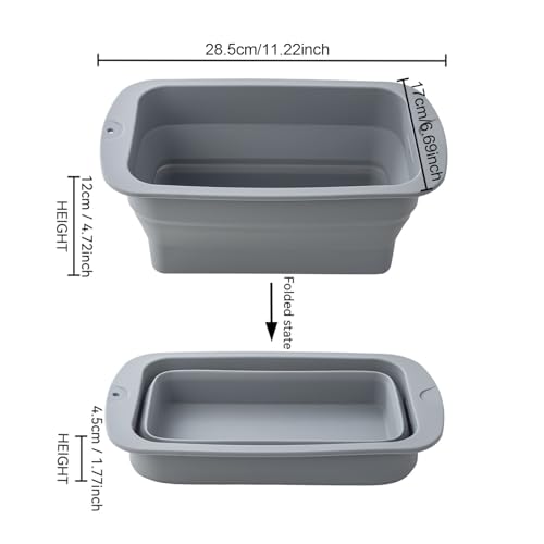 2 Stück großer Eiswürfelform für Eisbad, wiederverwertbarer Silikon-Eisblockform für Gefrierschrank, perfekt für Kaltbad