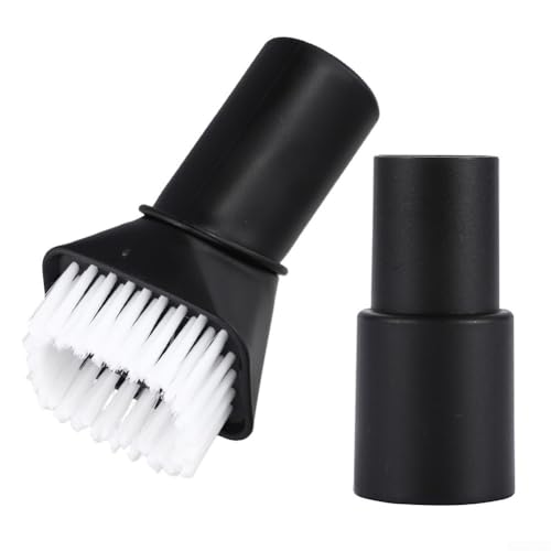 Set di spazzole a ventosa con adattatore da 32 a 35 per aspirapolvere Karcher WD 2 WD 3 WD 5 WD 4, adatte per tappezzeria e tappetini, colore: bianco