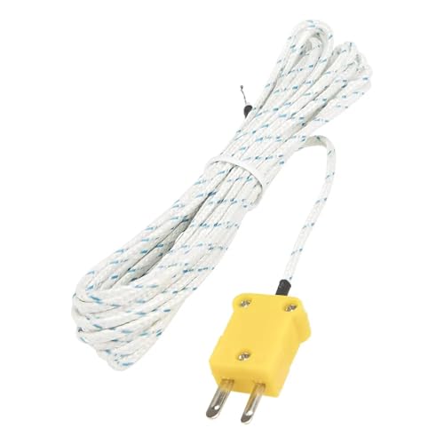 Evite lecturas erróneas con este sensor de temperatura termopar tipo K de 4m 4