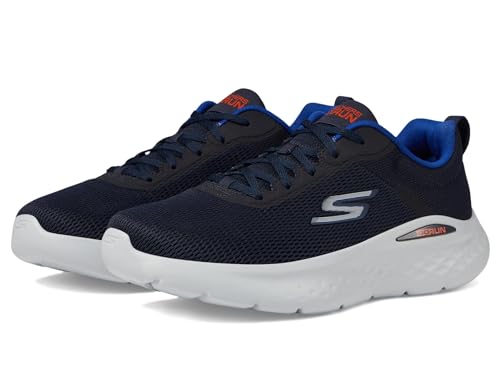 Image of Skechers Women's GO Run LITE-Quick Stride Sneaker, Navy /Lavender, 9